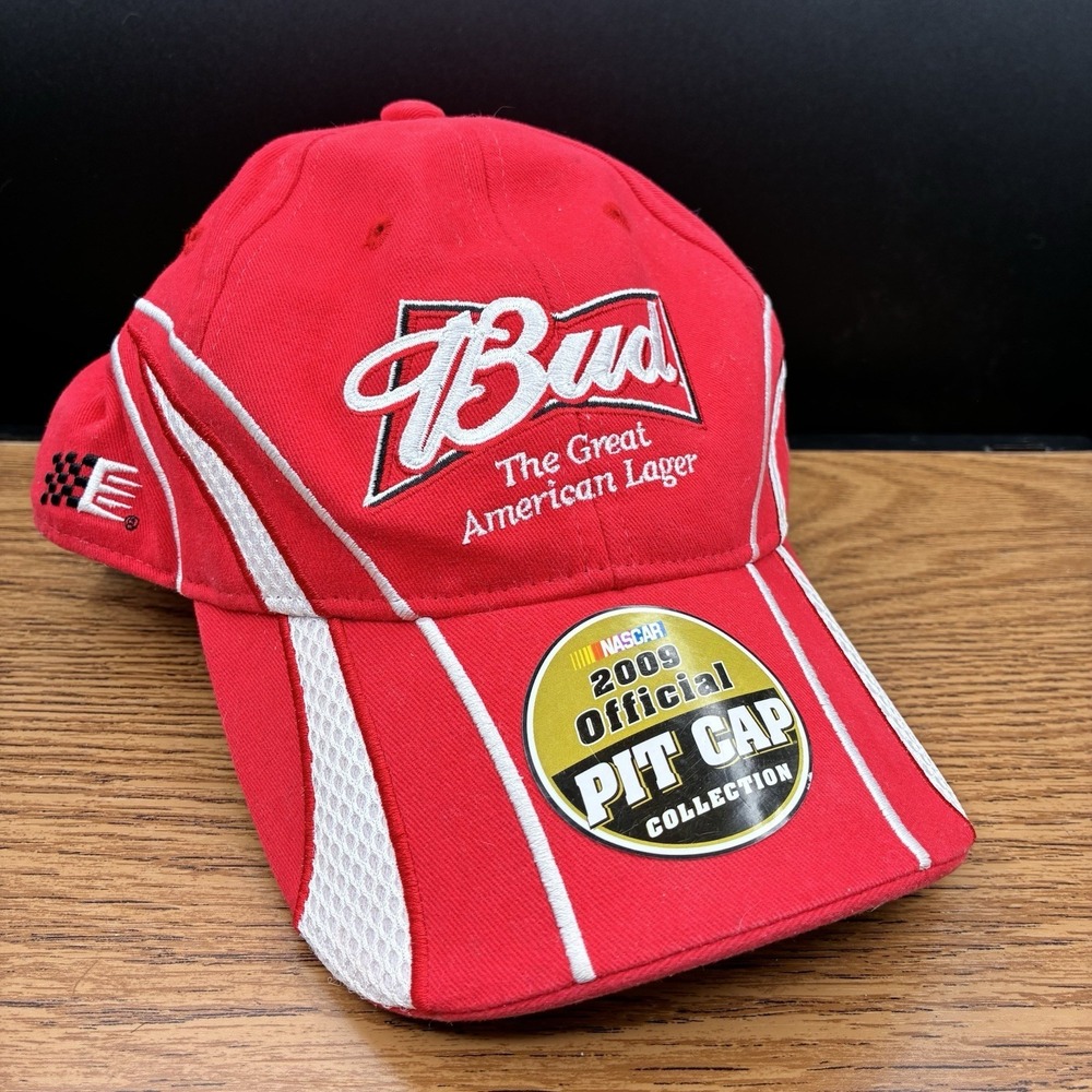 Nascar Kasey Kahne #9 Budweiser 2009 Pit Cap Hat Brand NWT READ
